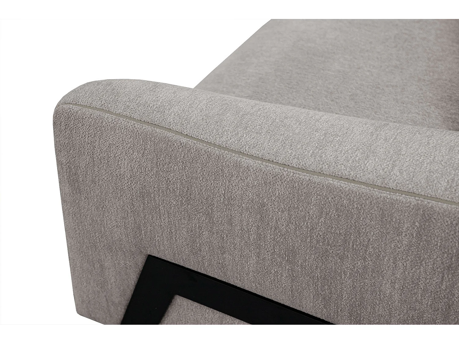 WINTER Ecksofa 4-Sitzer links, taupe
