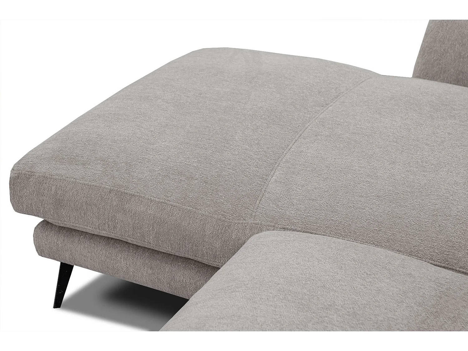 WINTER Ecksofa 4-Sitzer links, taupe