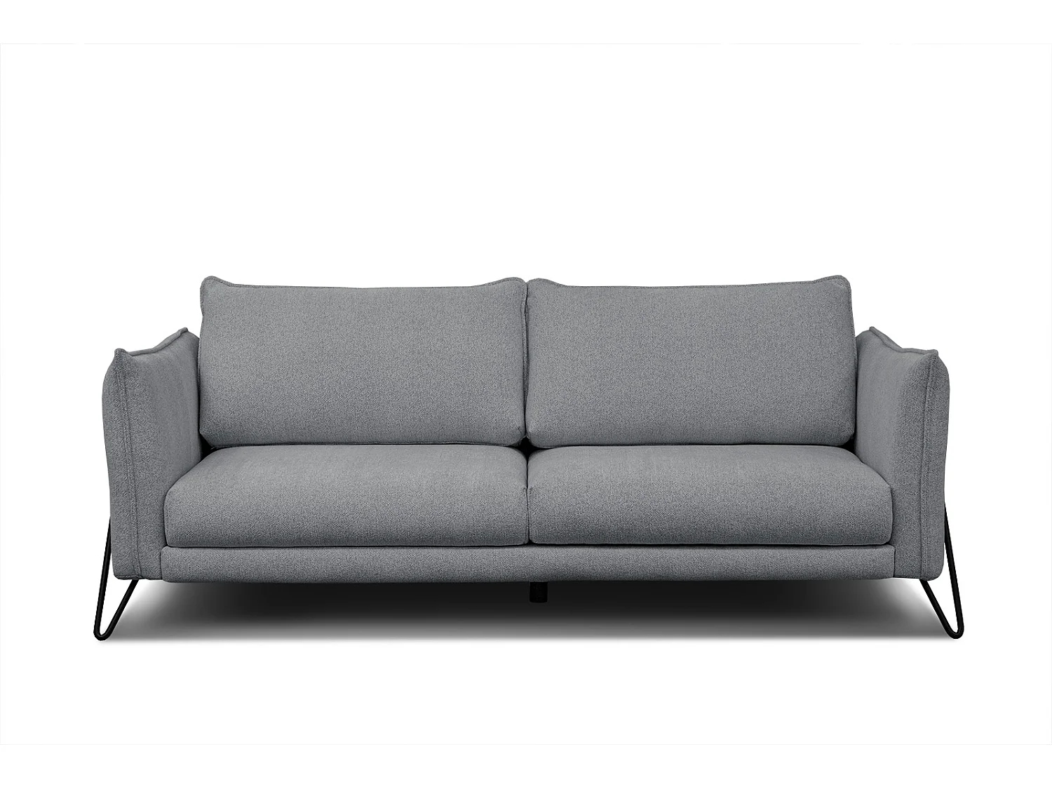 HOSTEN Sofa 3-Sitzer, grau
