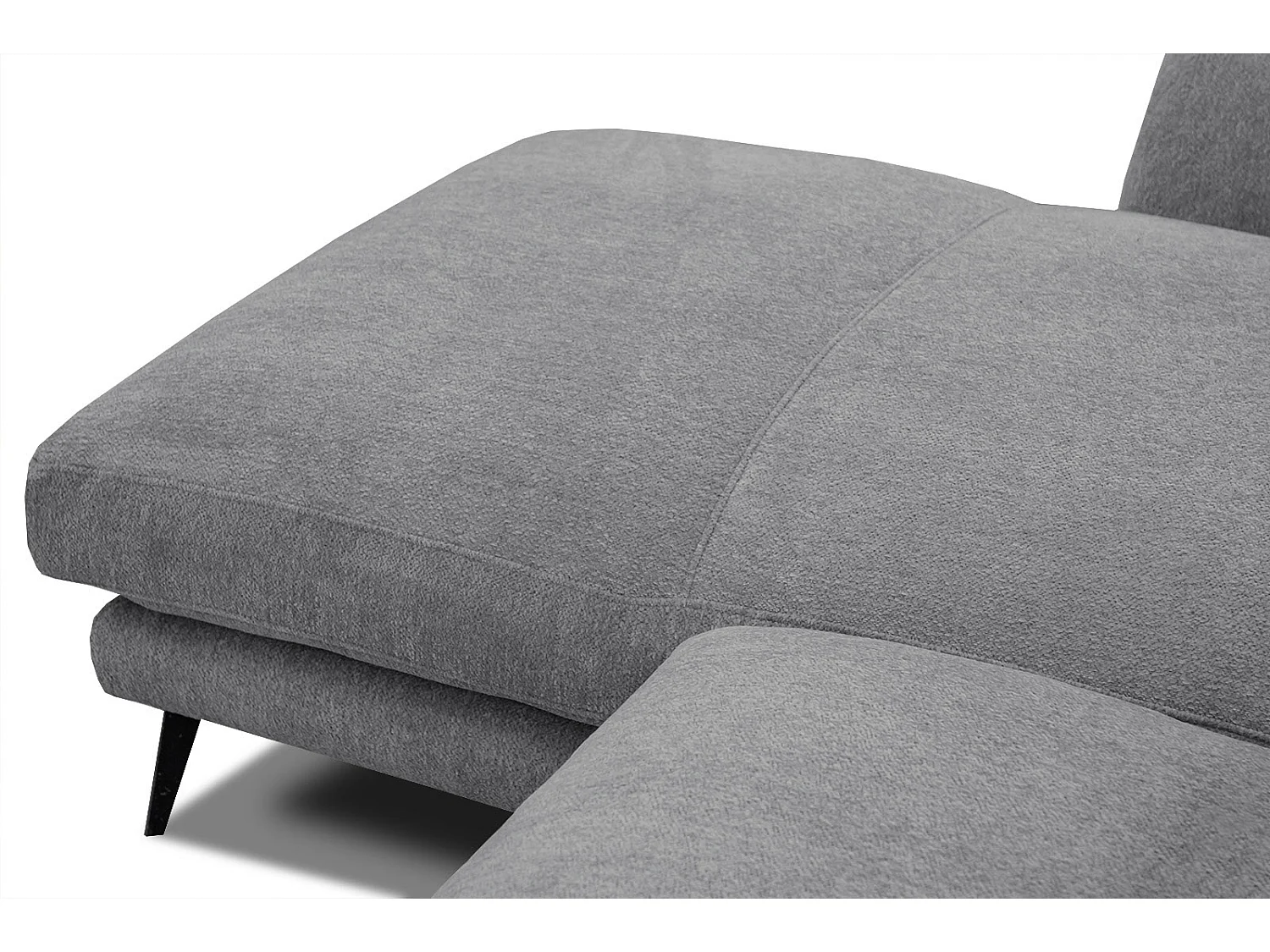 WINTER Ecksofa 4-Sitzer links, grau