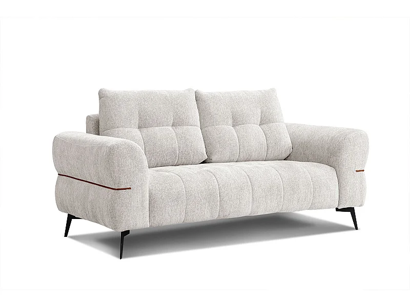 SALVINI Sofa 2,5-Sitzer, perlweiß