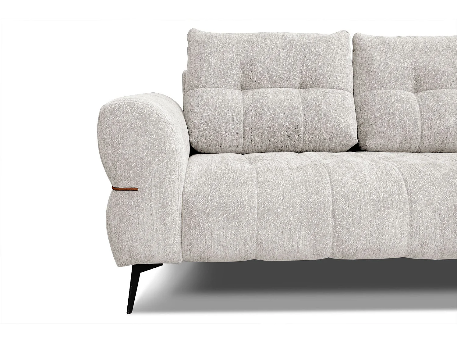 SALVINI Sofa 2,5-Sitzer, perlweiß