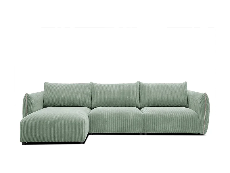 TAUER Ecksofa 5-Sitzer links, mint