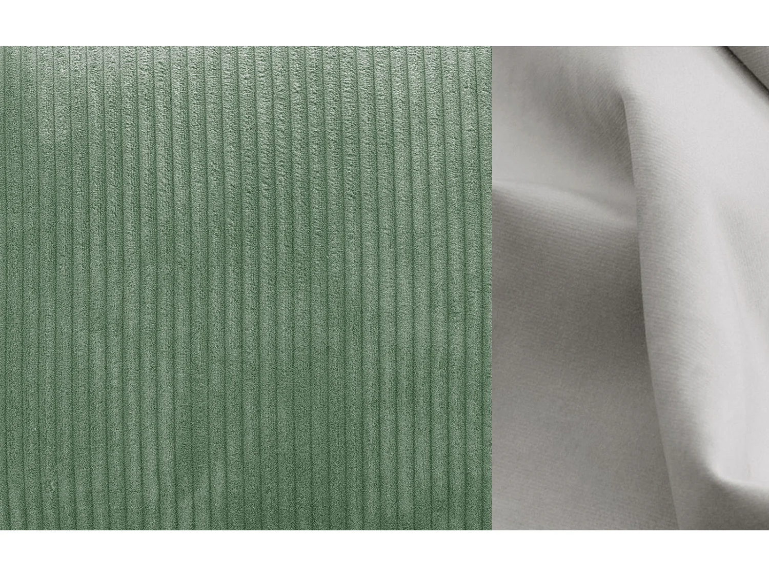 TAUER Ecksofa 5-Sitzer links, mint