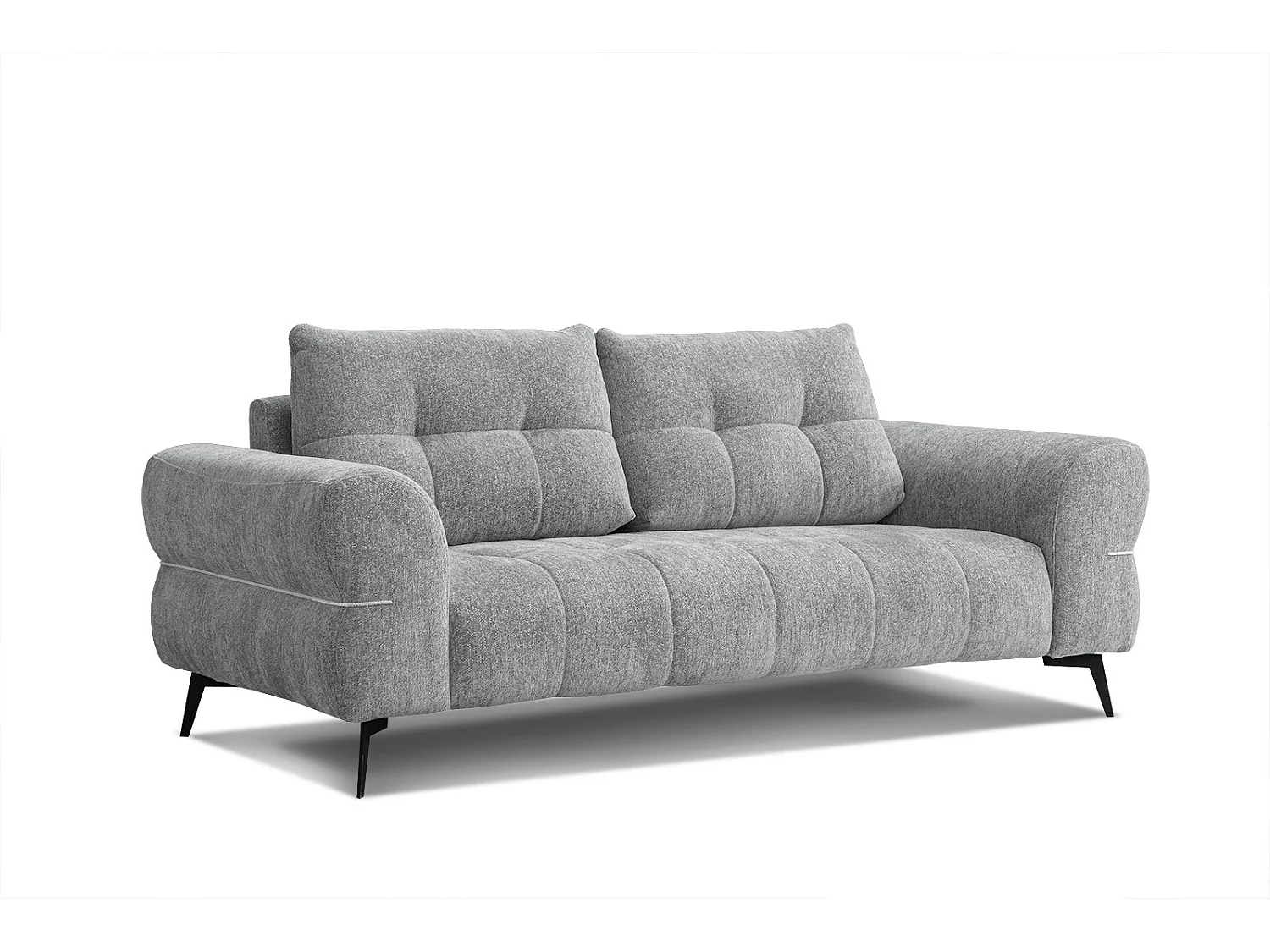 SALVINI Sofa 3-Sitzer, grau
