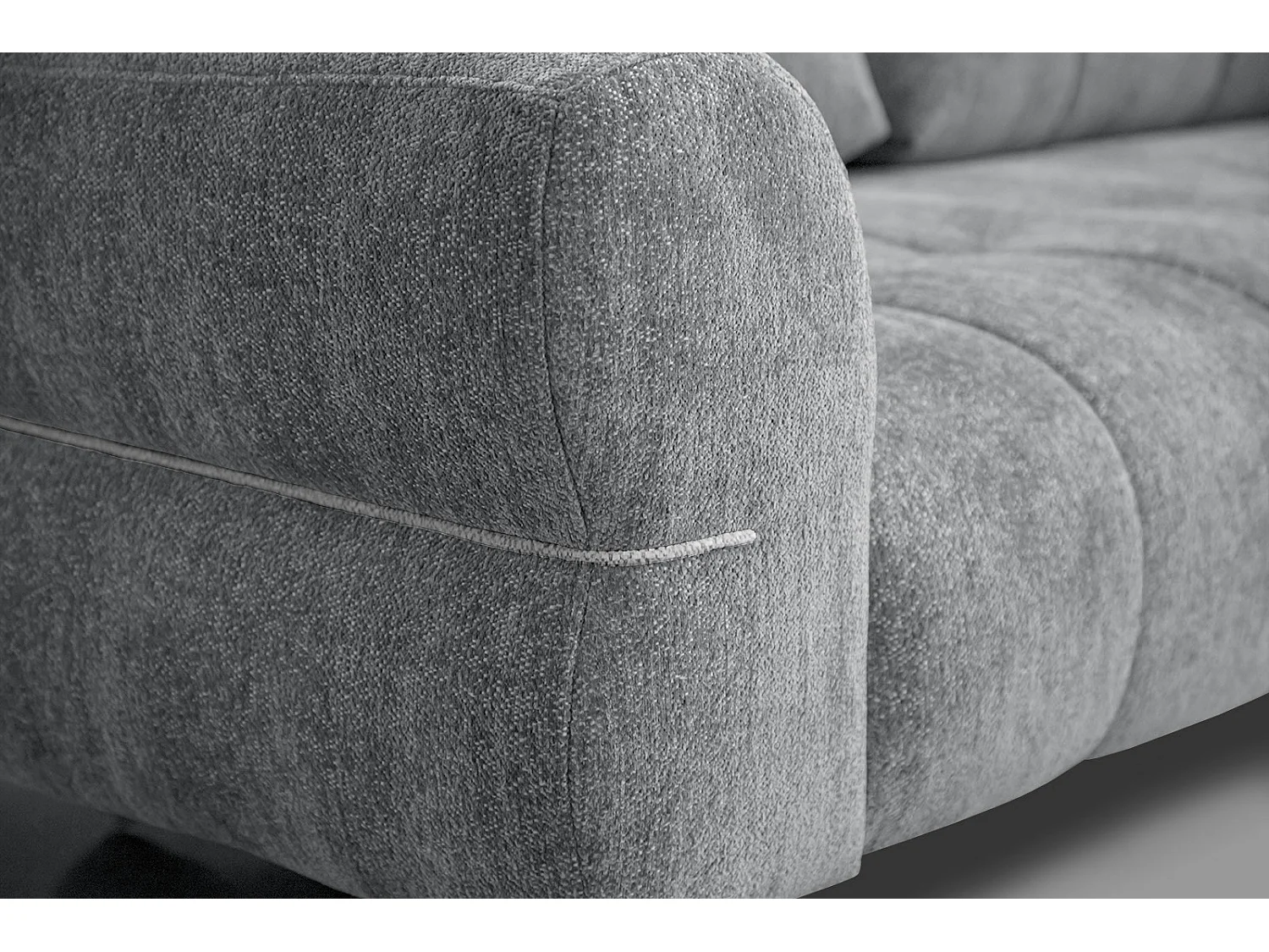 SALVINI Sofa 3-Sitzer, grau