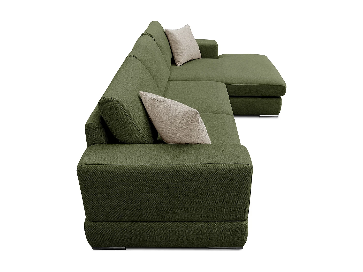 OTTO Ecksofa 4-Sitzer rechts, grün