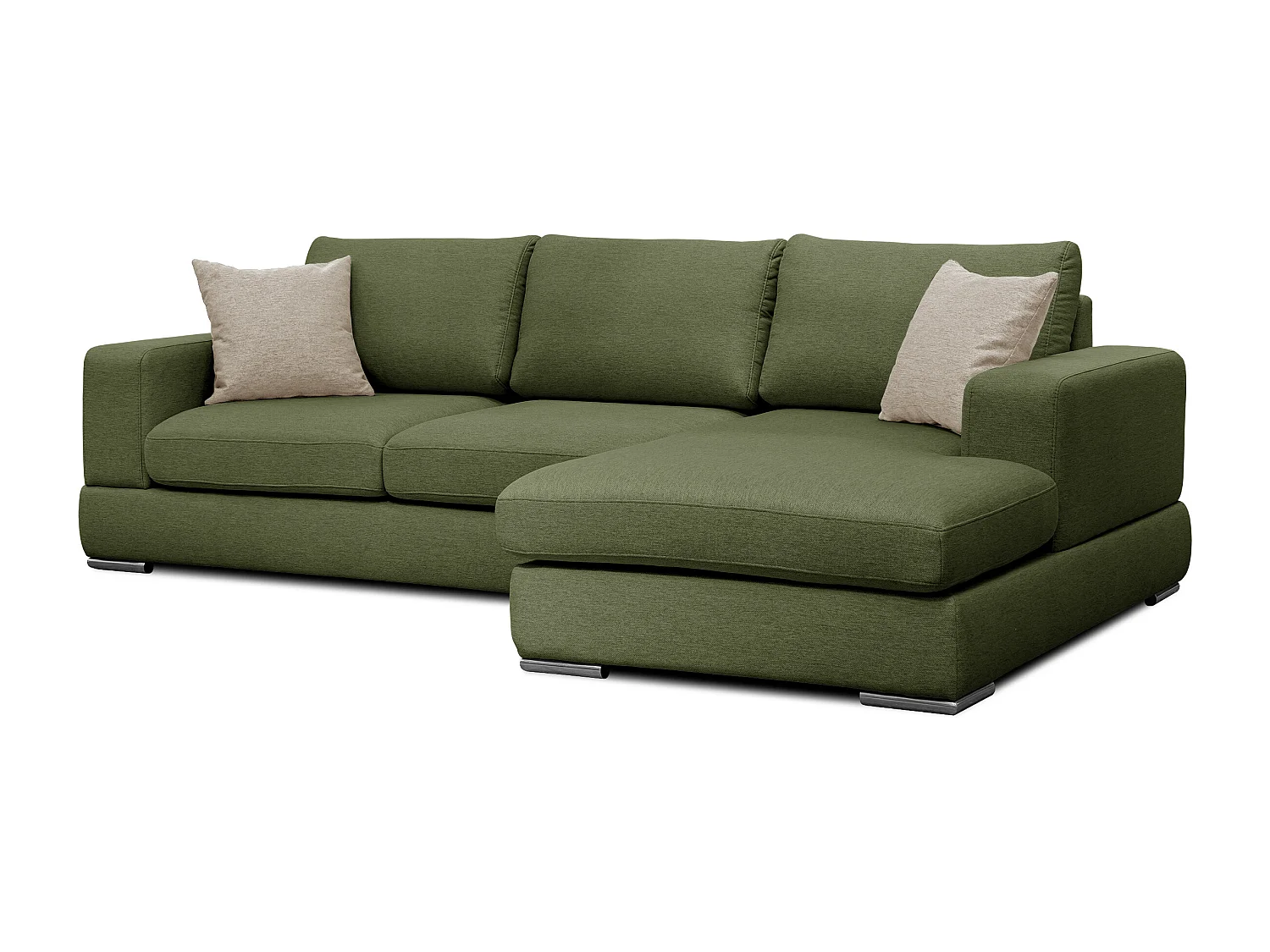 OTTO Ecksofa 4-Sitzer rechts, grün