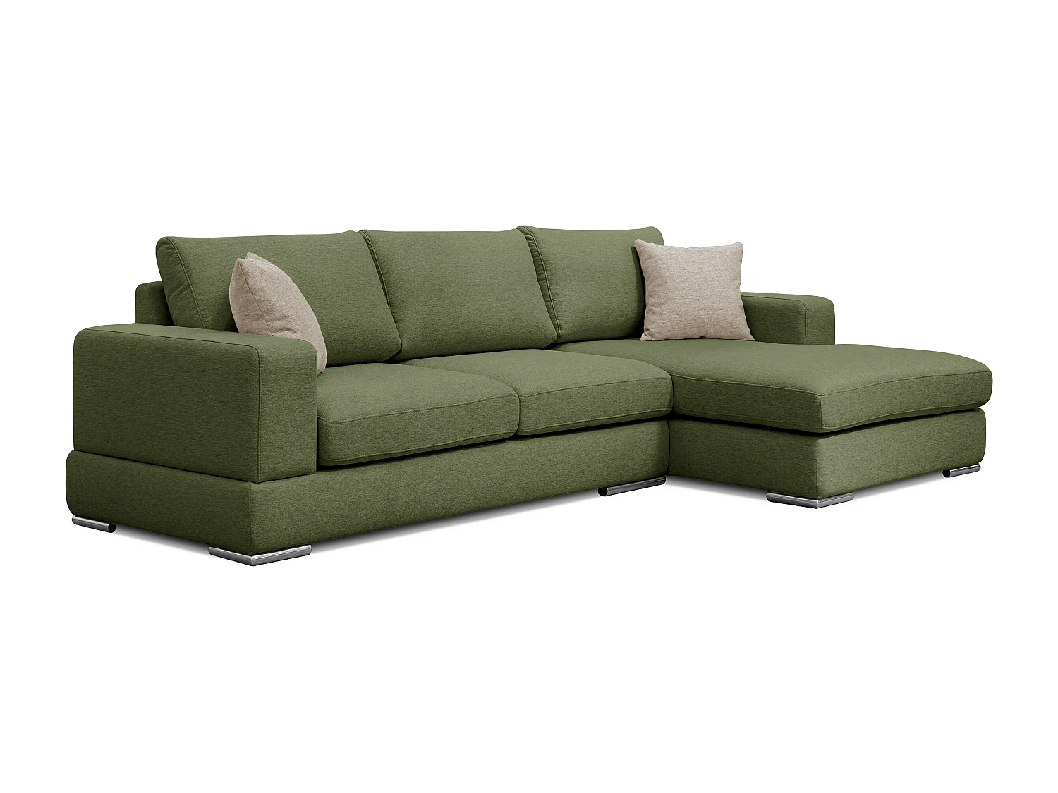 OTTO Ecksofa 4-Sitzer rechts, grün