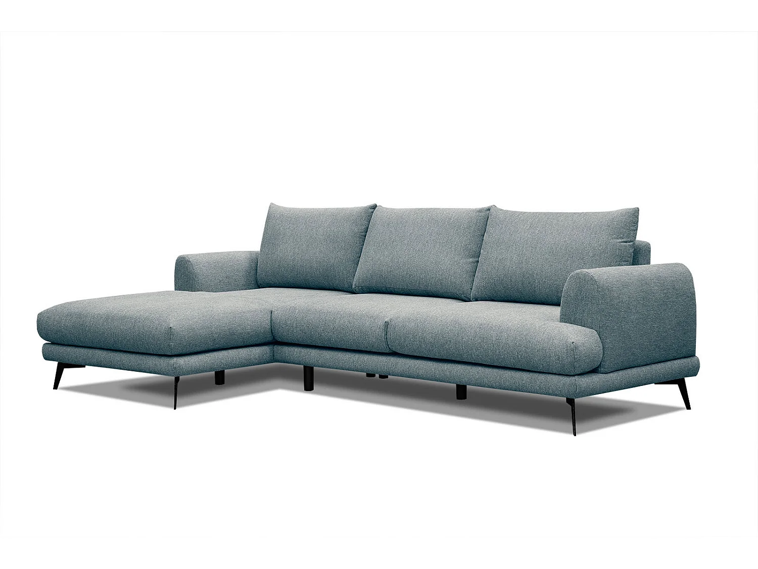 ADRIA Ecksofa 4-Sitzer links, mint
