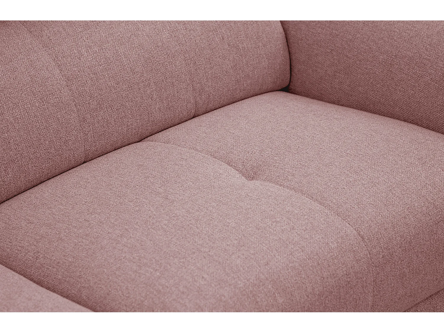 MATERA Sofa 3-Sitzer mit verstellbare Kopfstützen, hellrot