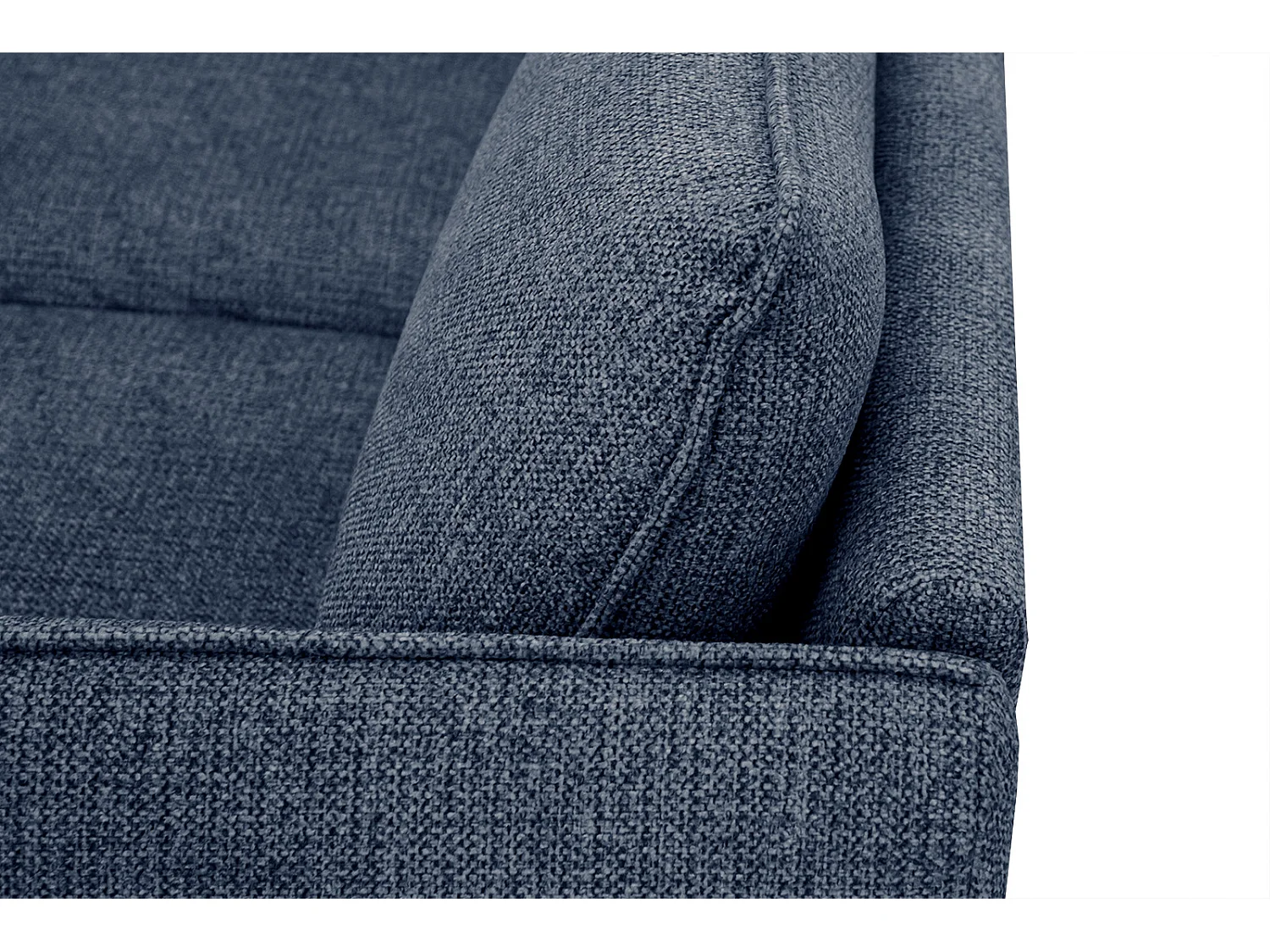 HOSTEN Ecksofa 4-Sitzer links, marineblau