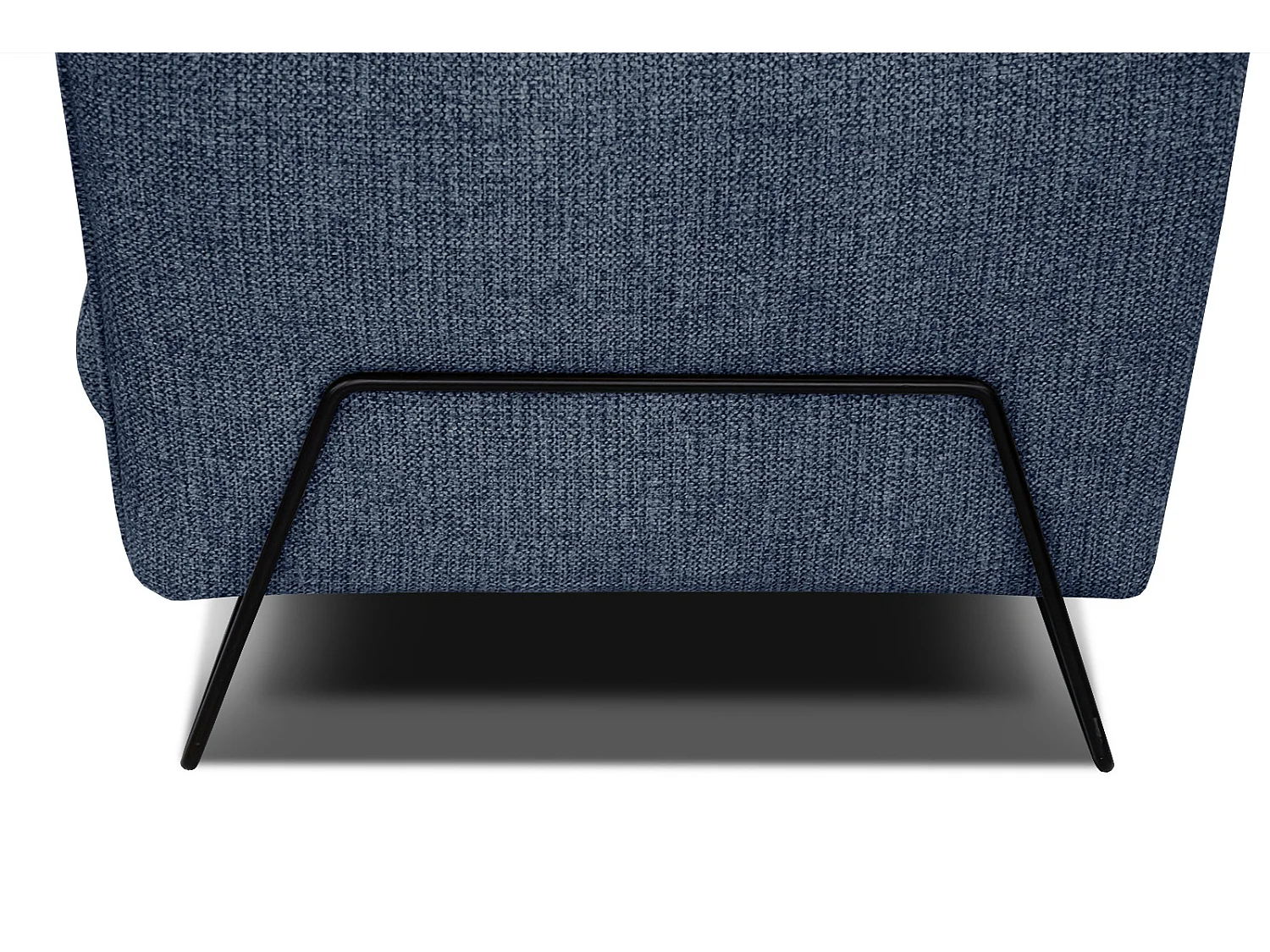 HOSTEN Ecksofa 4-Sitzer links, marineblau