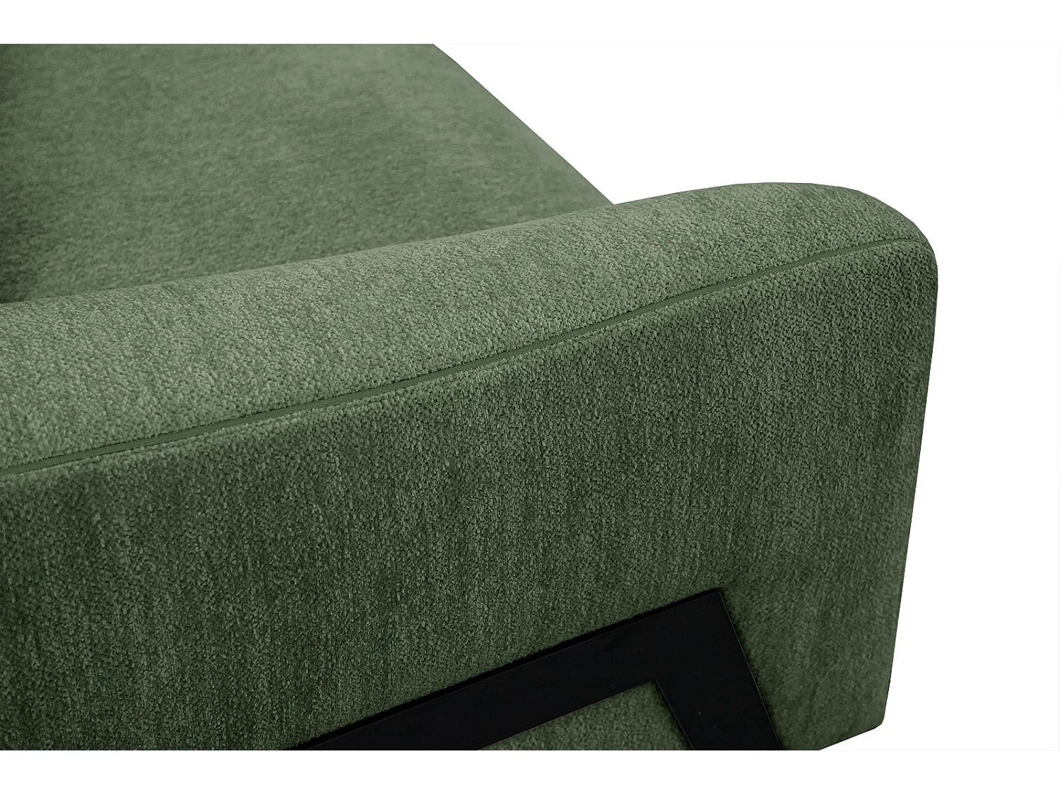 WINTER Ecksofa 4-Sitzer rechts, dunkelgrün