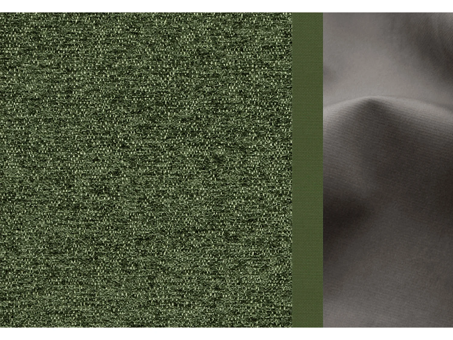 WINTER Ecksofa 4-Sitzer rechts, dunkelgrün