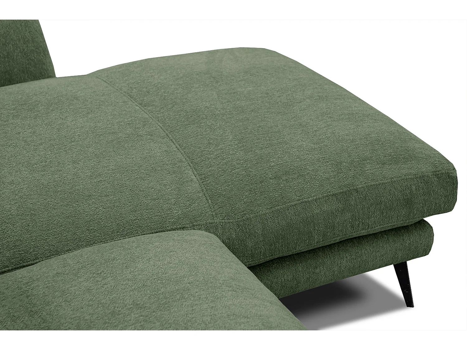 WINTER Ecksofa 4-Sitzer rechts, dunkelgrün