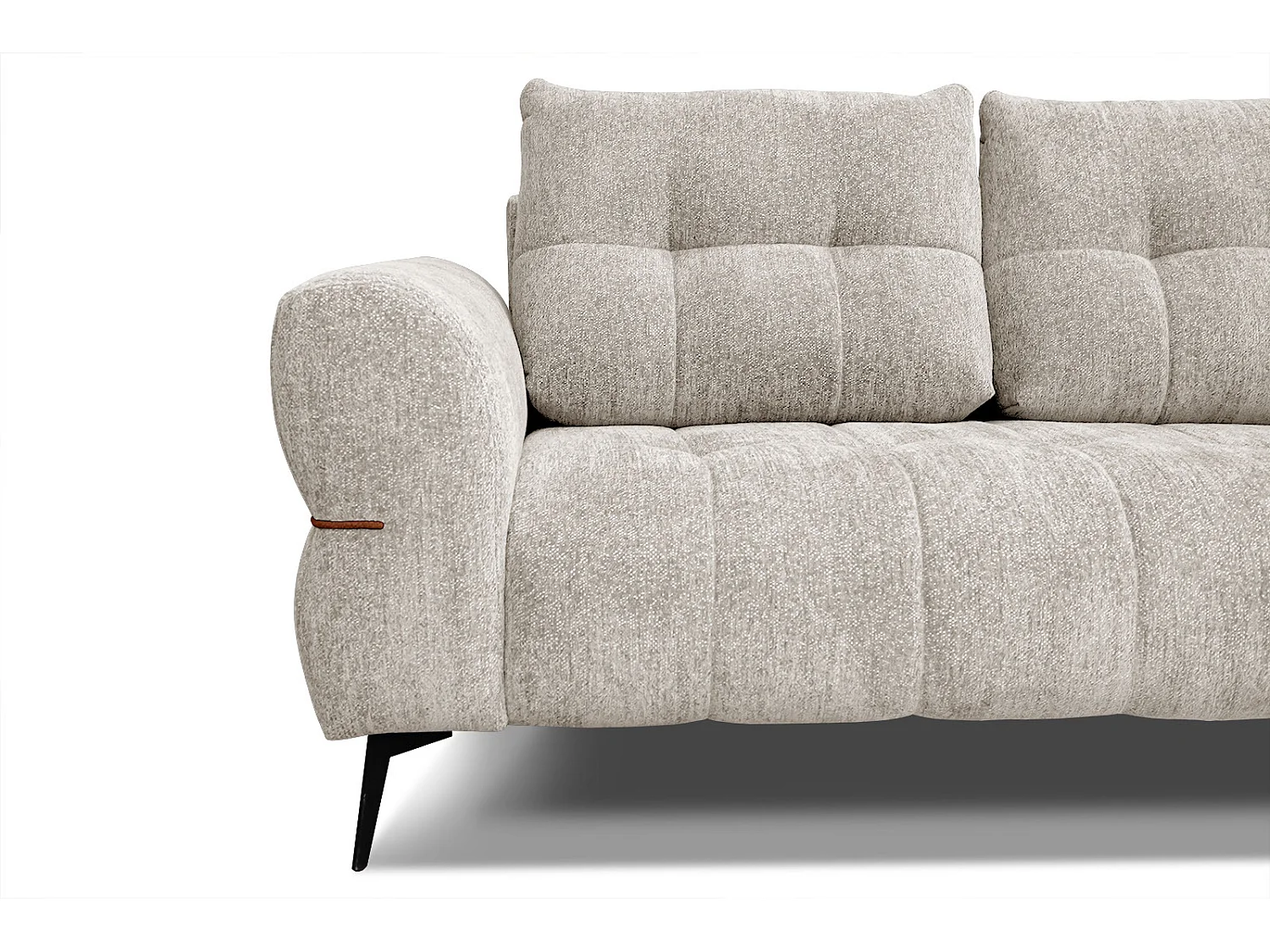 SALVINI Sofa 2,5-Sitzer, ecru