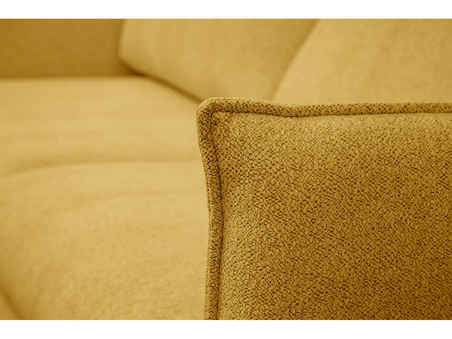 HOSTEN Sofa 3-Sitzer, senfgelb