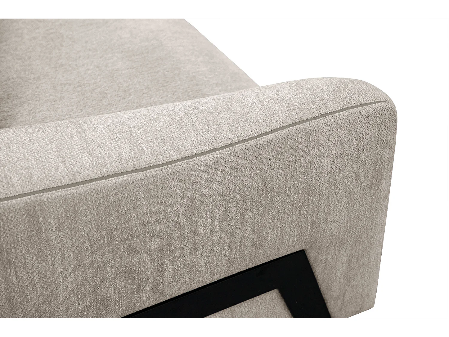 WINTER Ecksofa 4-Sitzer rechts, ecru