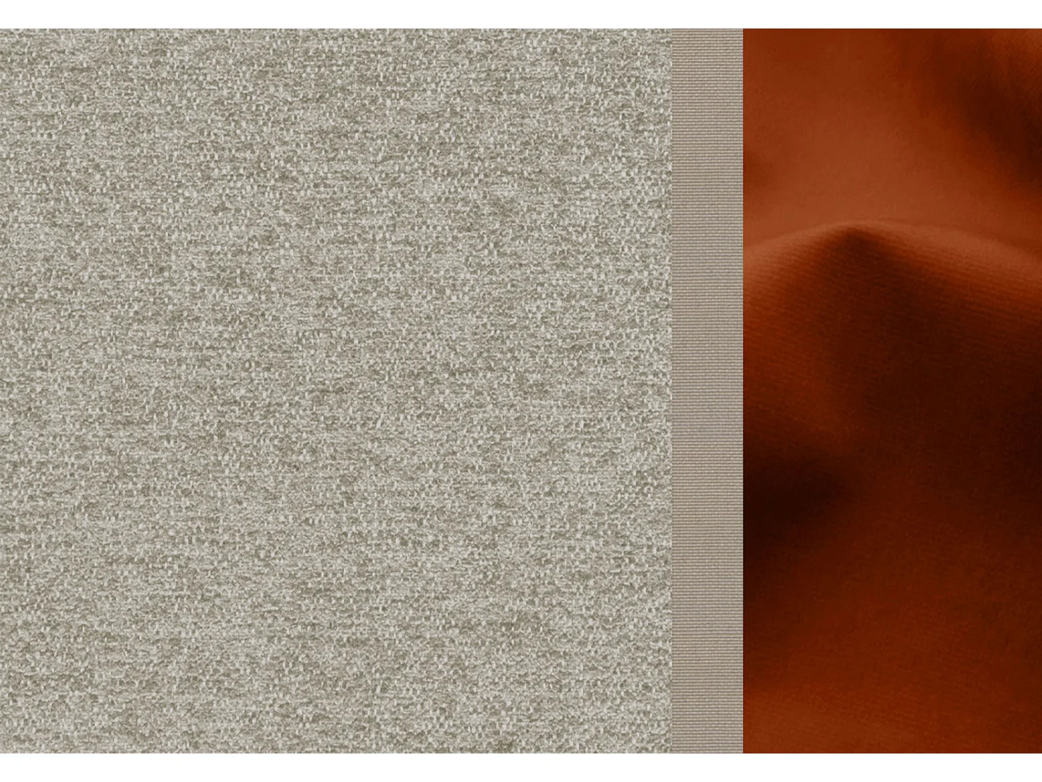 WINTER Ecksofa 4-Sitzer rechts, ecru