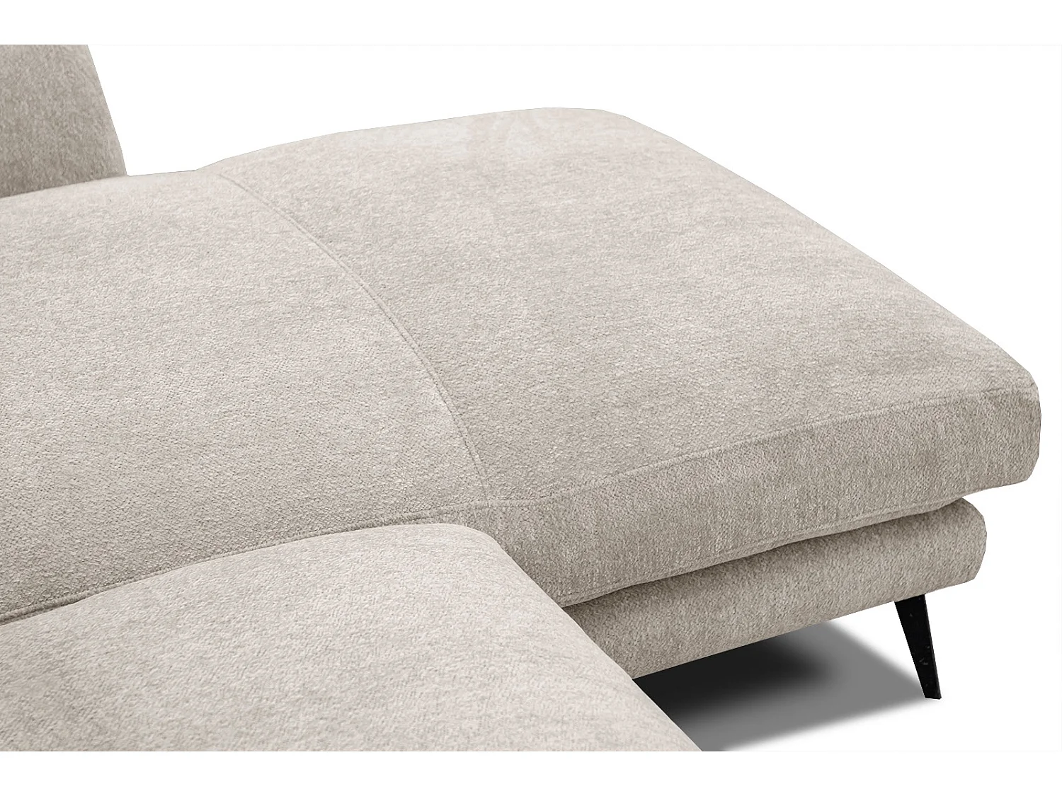 WINTER Ecksofa 4-Sitzer rechts, ecru