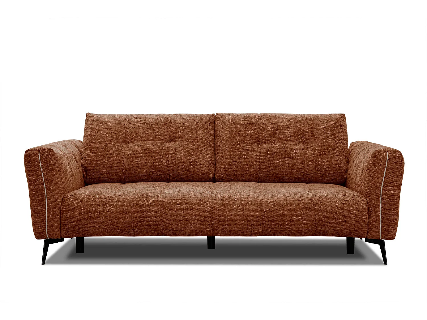 KALMER Sofa 3-Sitzer, dunkelorange