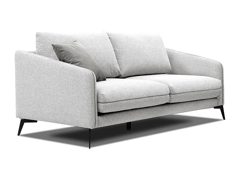 SOGEL Sofa 2,5-Sitzer, hellgrau