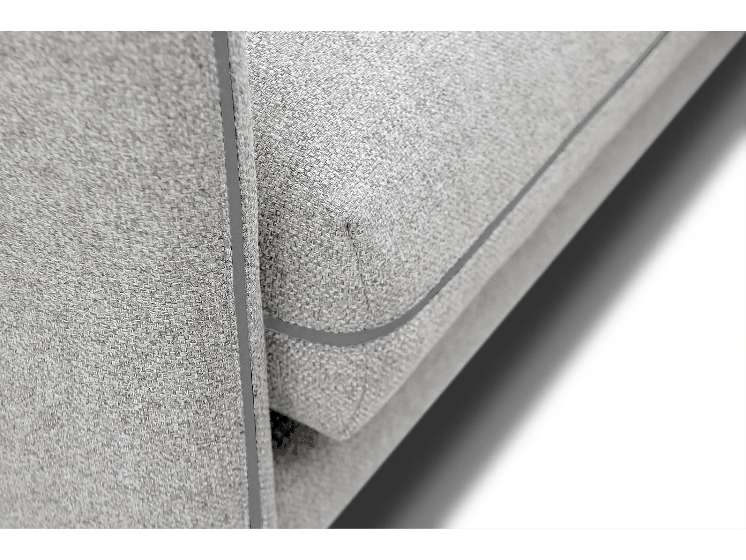 SOGEL Sofa 2,5-Sitzer, hellgrau