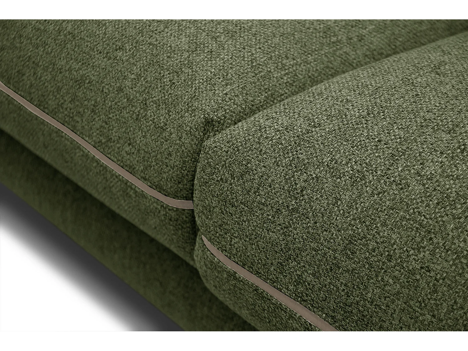 SOGEL Sofa 2,5-Sitzer, olive