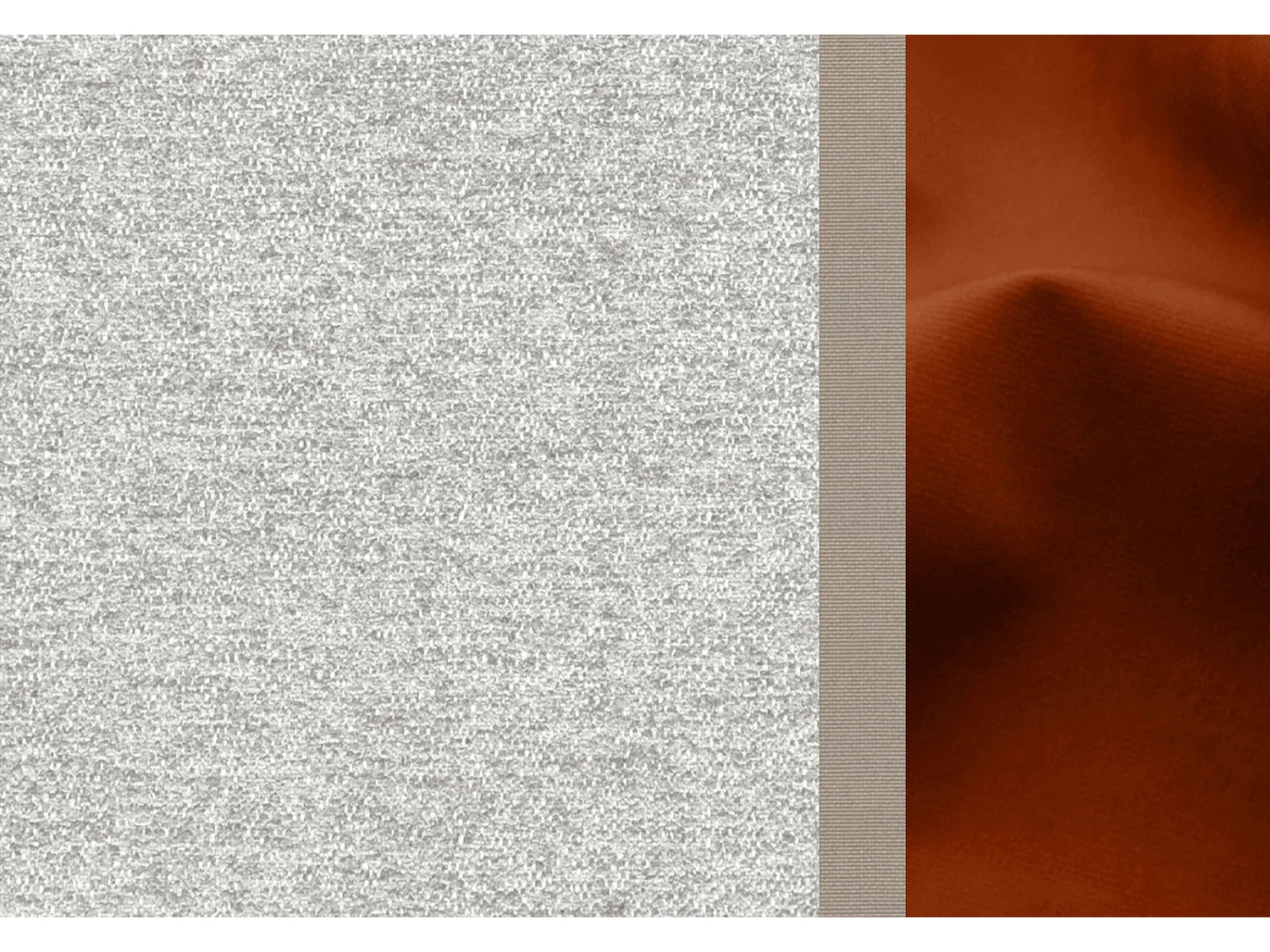 WINTER Ecksofa 4-Sitzer rechts, perlweiß