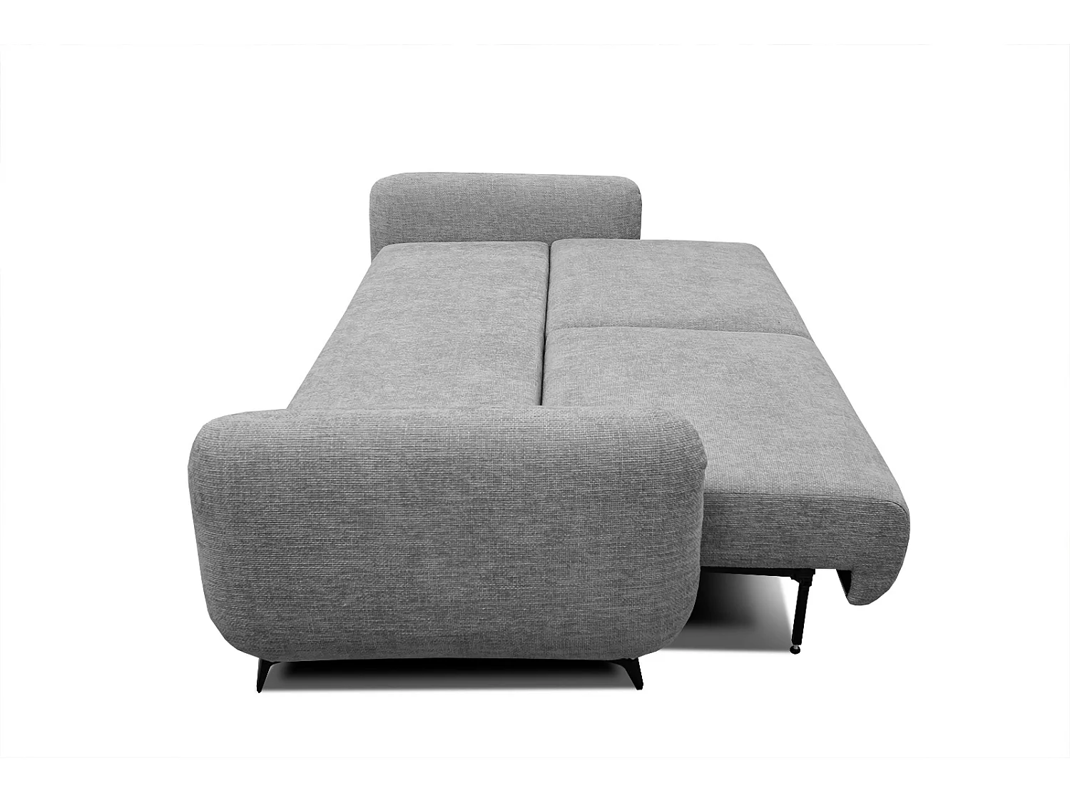 DRAKE Sofa 3-Sitzer mit Schlaffunktion, grau