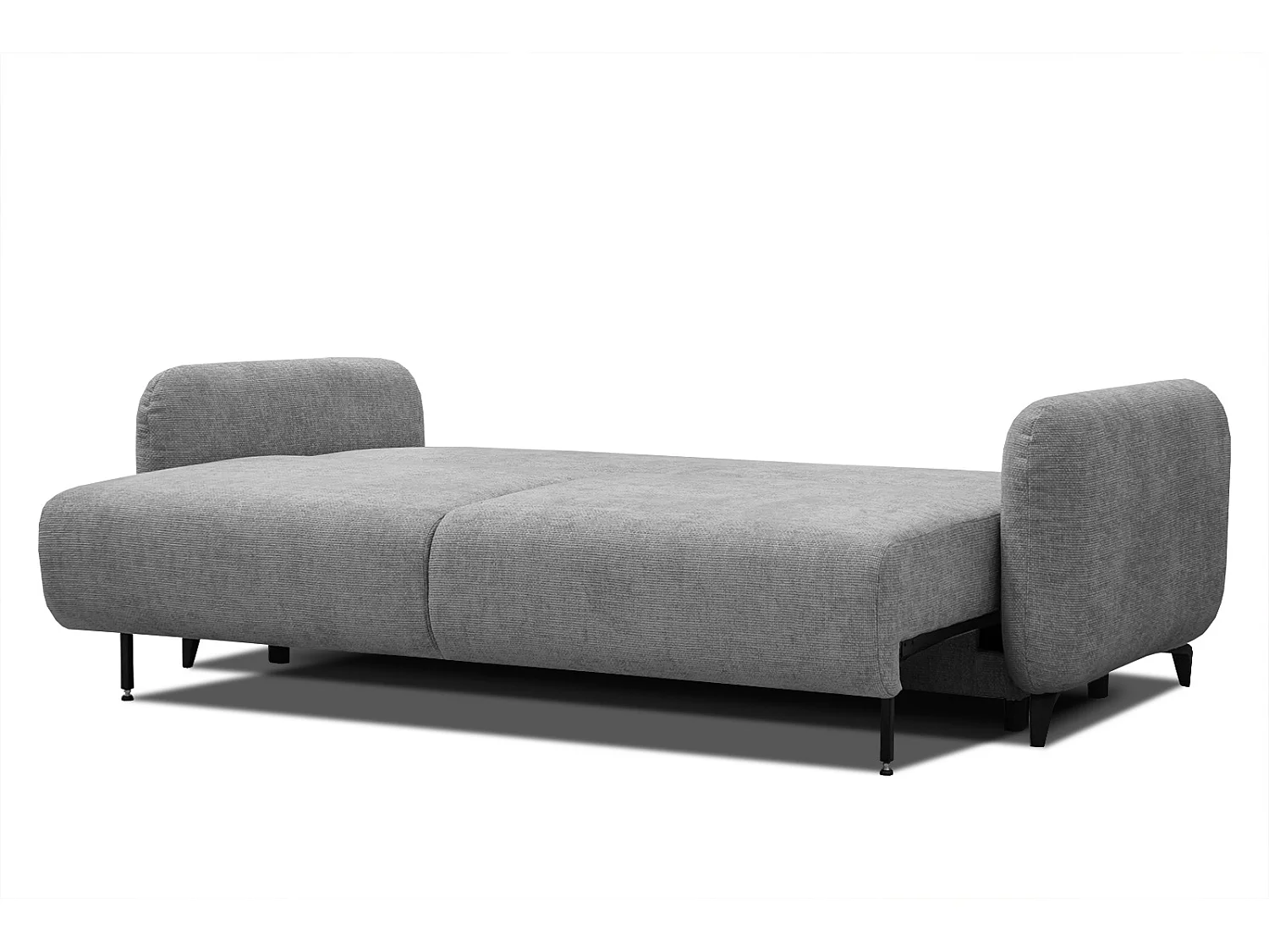 DRAKE Sofa 3-Sitzer mit Schlaffunktion, grau