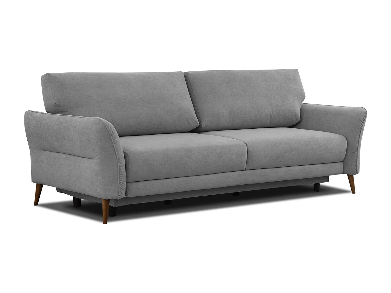 FIGARI Sofa 3-Sitzer mit Schlaffunktion, grau