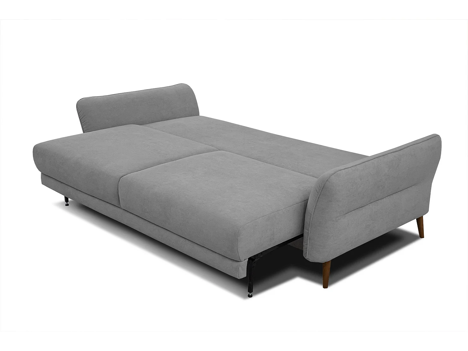 FIGARI Sofa 3-Sitzer mit Schlaffunktion, grau