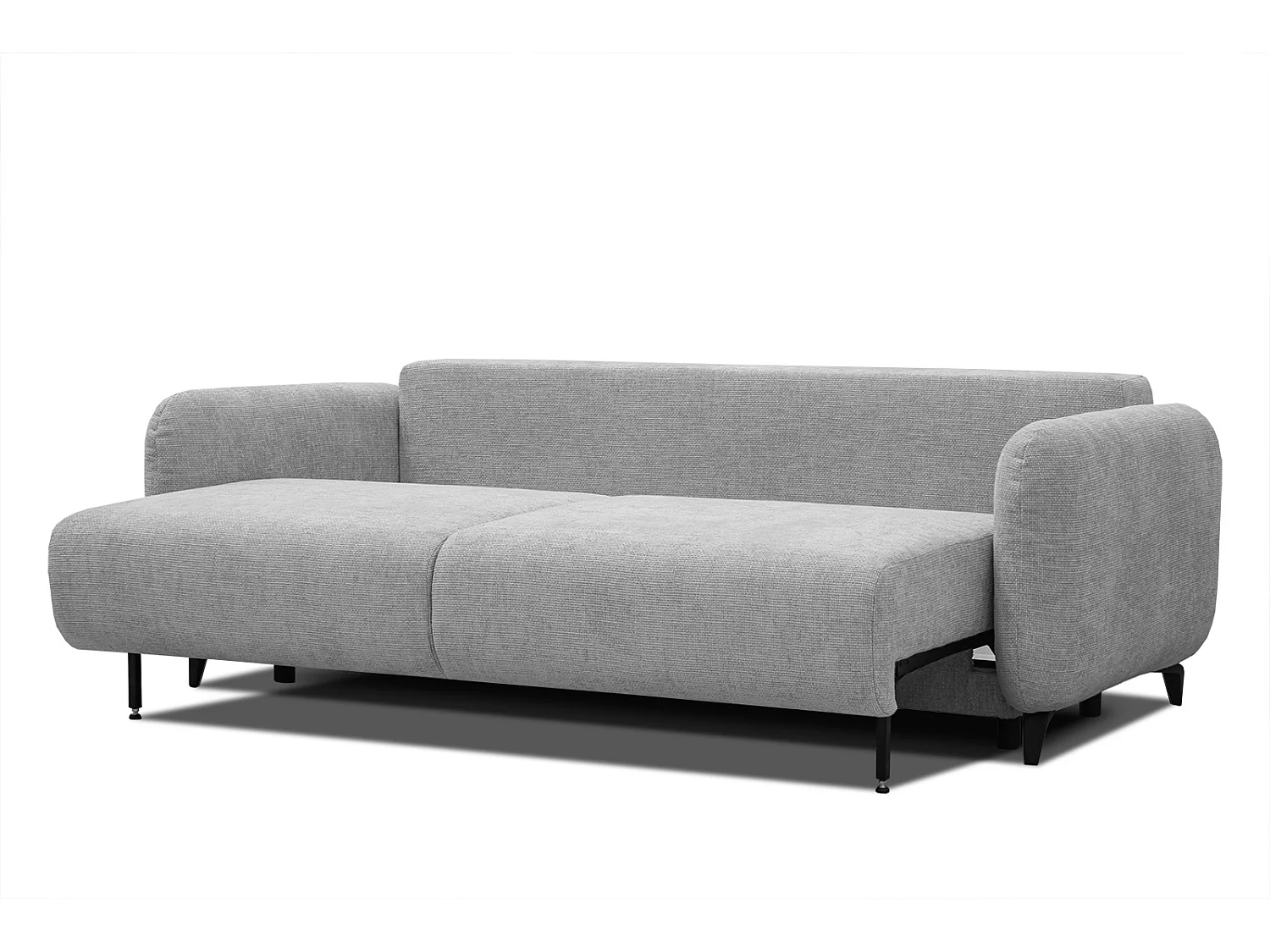 DRAKE Sofa 3-Sitzer mit Schlaffunktion, hellgrau