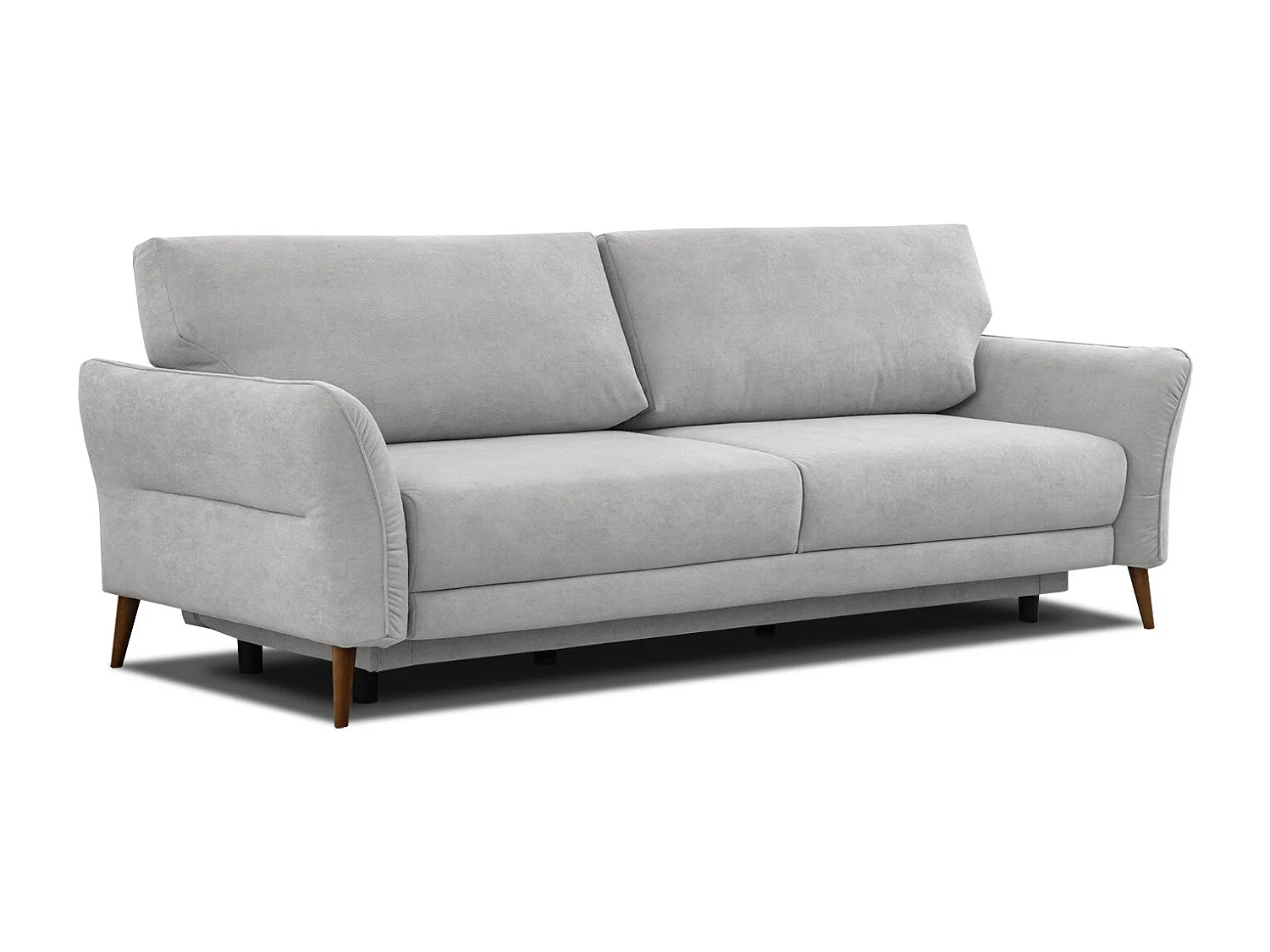 FIGARI Sofa 3-Sitzer mit Schlaffunktion, hellgrau