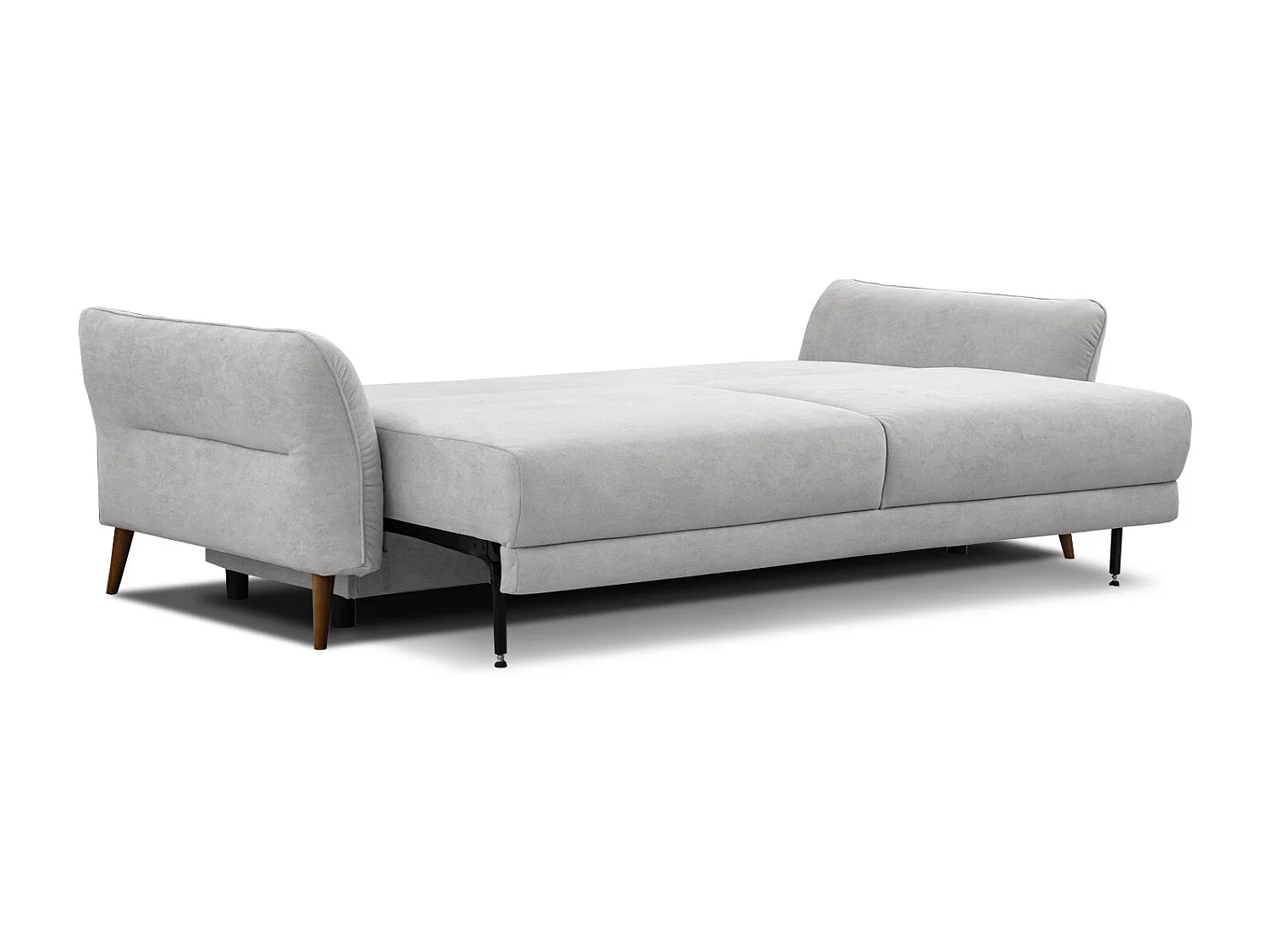 FIGARI Sofa 3-Sitzer mit Schlaffunktion, hellgrau