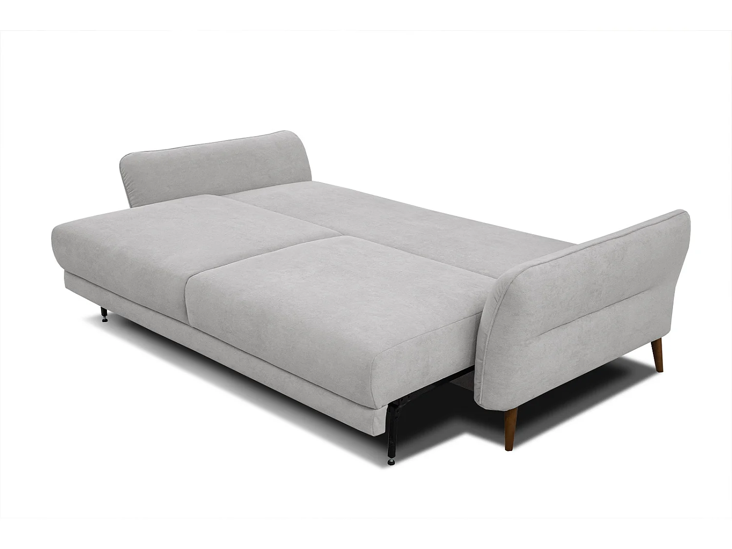 FIGARI Sofa 3-Sitzer mit Schlaffunktion, hellgrau