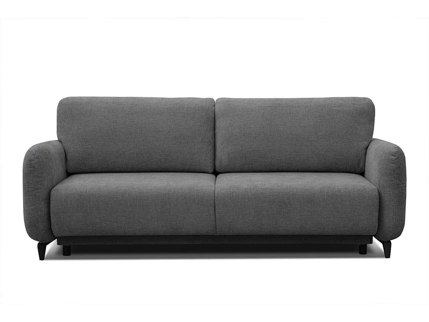 DRAKE Sofa 3-Sitzer mit Schlaffunktion, dunkelgrau