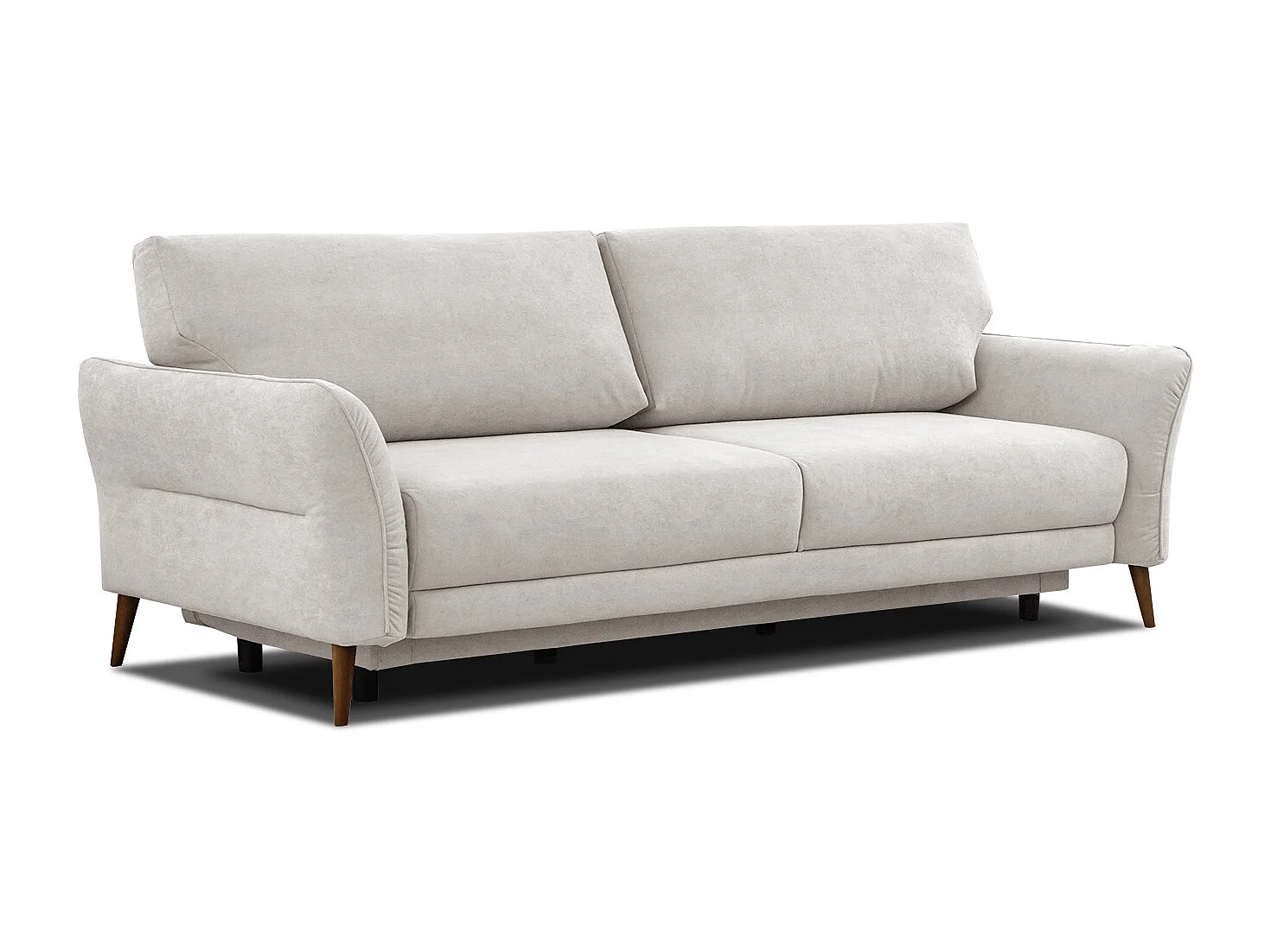 FIGARI Sofa 3-Sitzer mit Schlaffunktion, ecru
