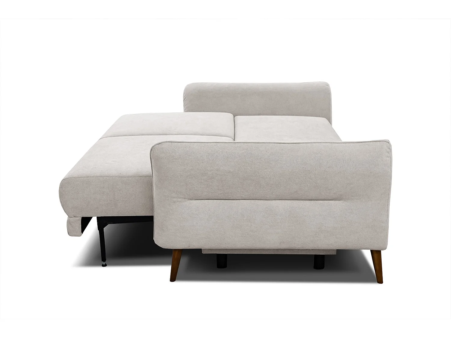 FIGARI Sofa 3-Sitzer mit Schlaffunktion, ecru
