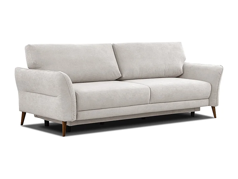 FIGARI Sofa 3-Sitzer mit Schlaffunktion, ecru