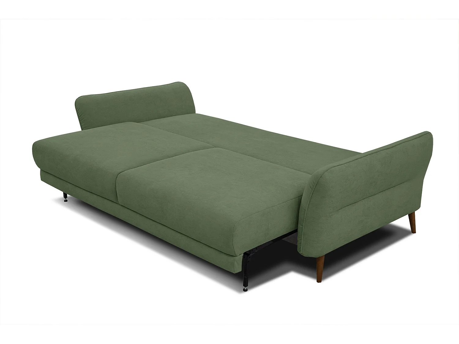 FIGARI Sofa 3-Sitzer mit Schlaffunktion, grün