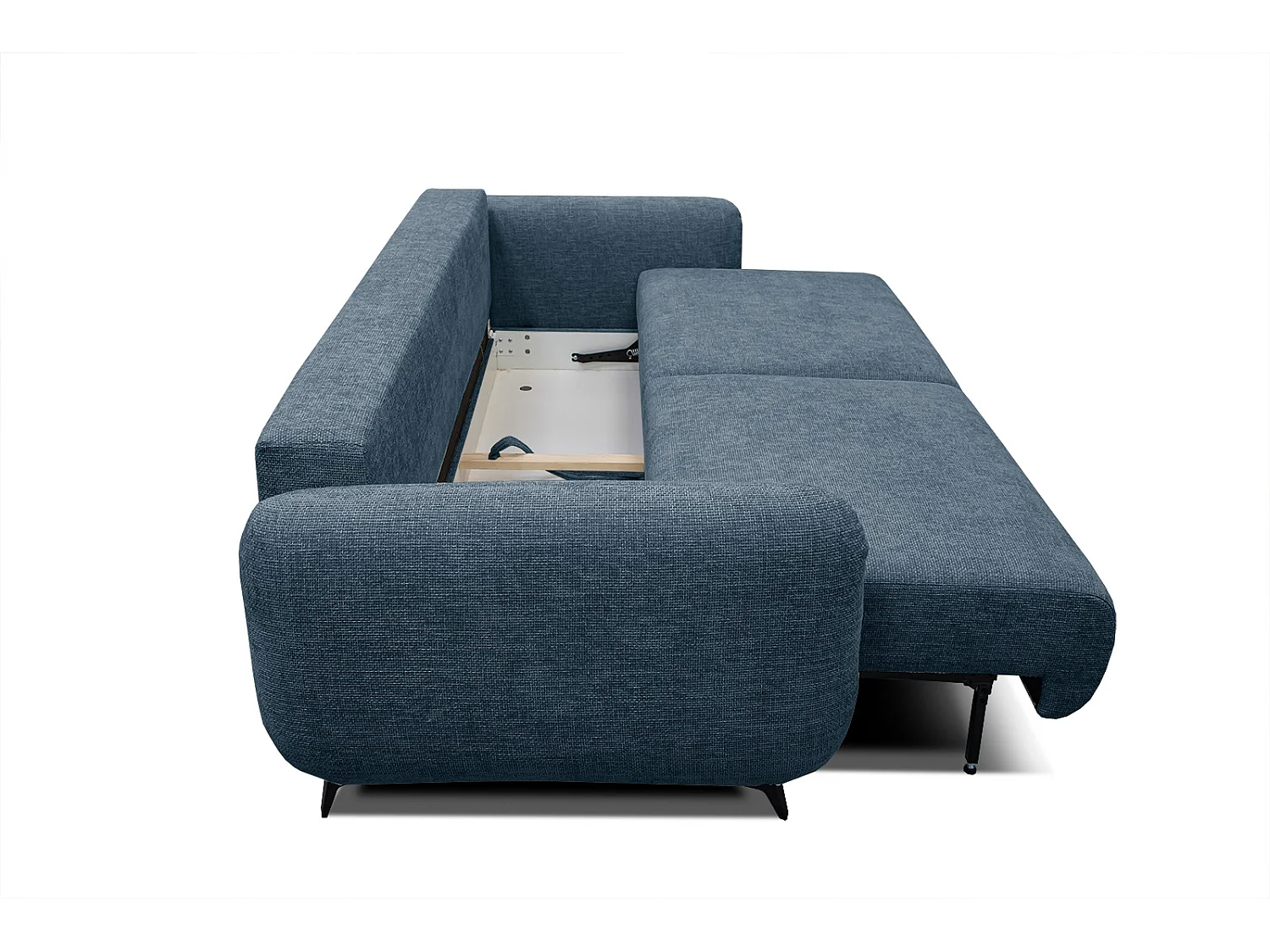 DRAKE Sofa 3-Sitzer mit Schlaffunktion, marineblau