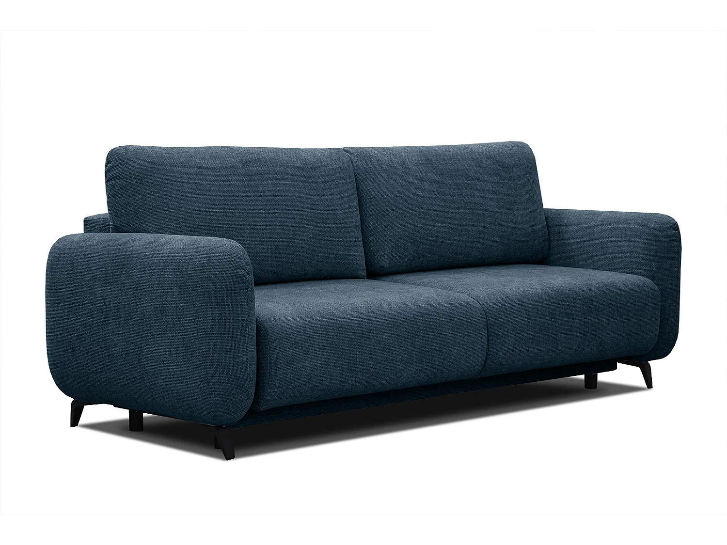 DRAKE Sofa 3-Sitzer mit Schlaffunktion, marineblau