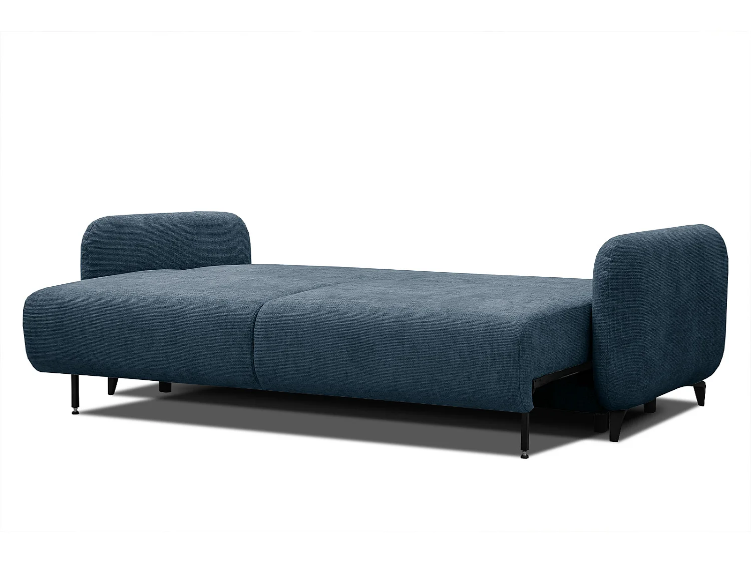 DRAKE Sofa 3-Sitzer mit Schlaffunktion, marineblau
