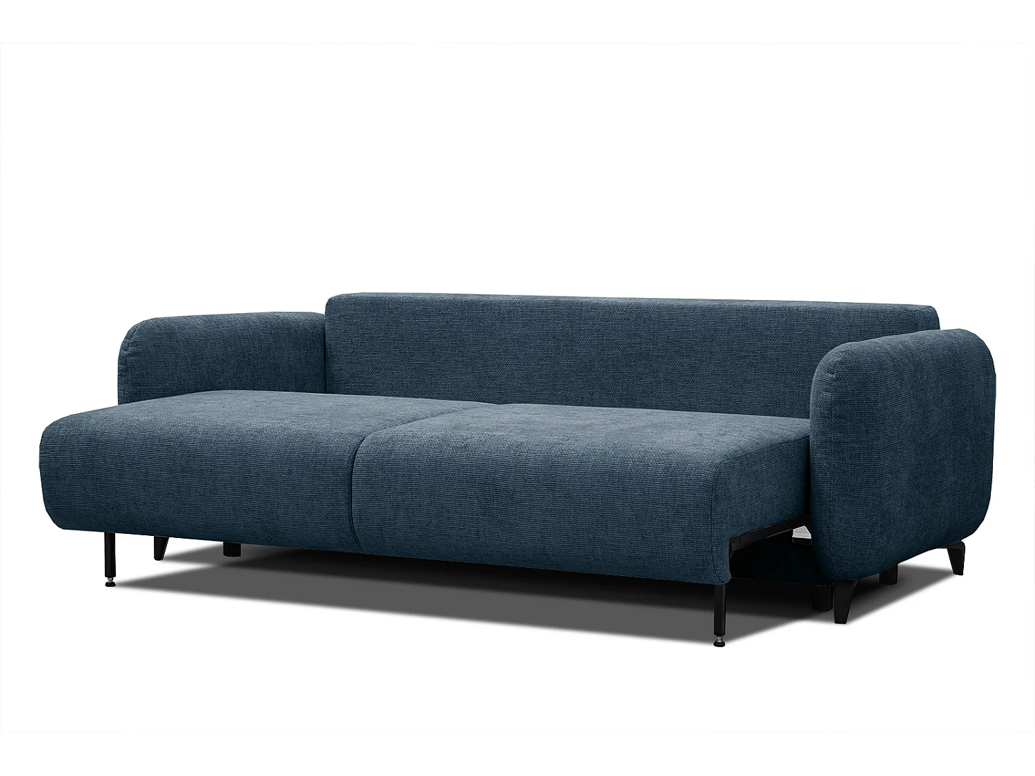 DRAKE Sofa 3-Sitzer mit Schlaffunktion, marineblau