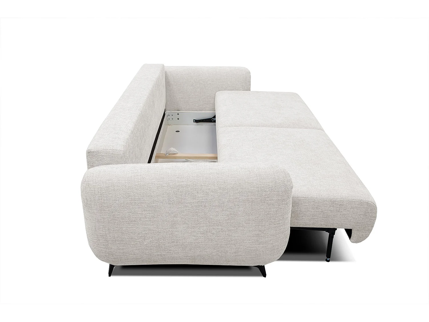 DRAKE Sofa 3-Sitzer mit Schlaffunktion, ecru