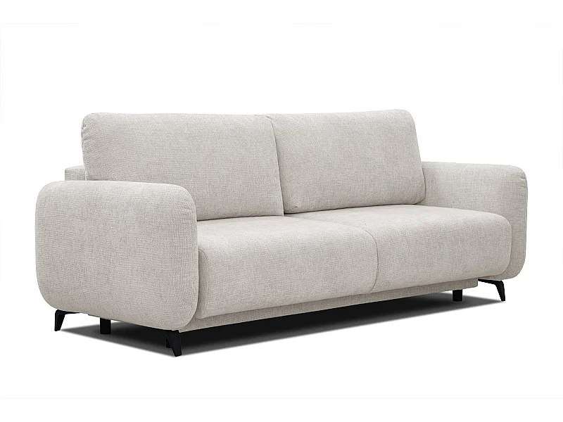 DRAKE Sofa 3-Sitzer mit Schlaffunktion, ecru