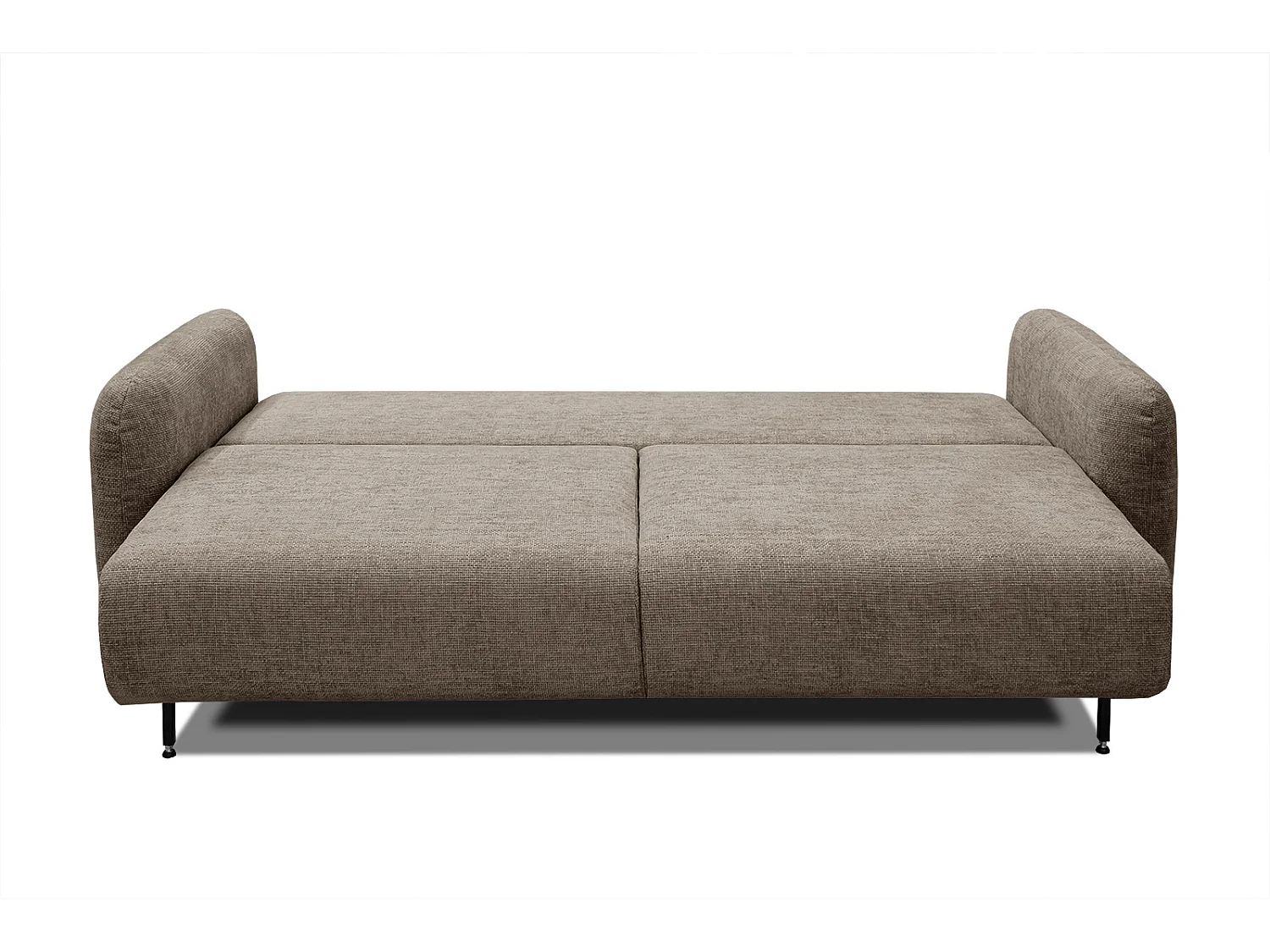 DRAKE Sofa 3-Sitzer mit Schlaffunktion, taupe